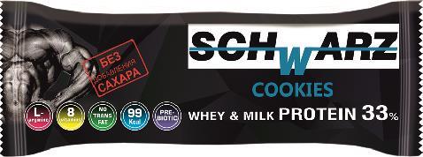 Батончик протеиновый SCHWARZ 33%, 50 г