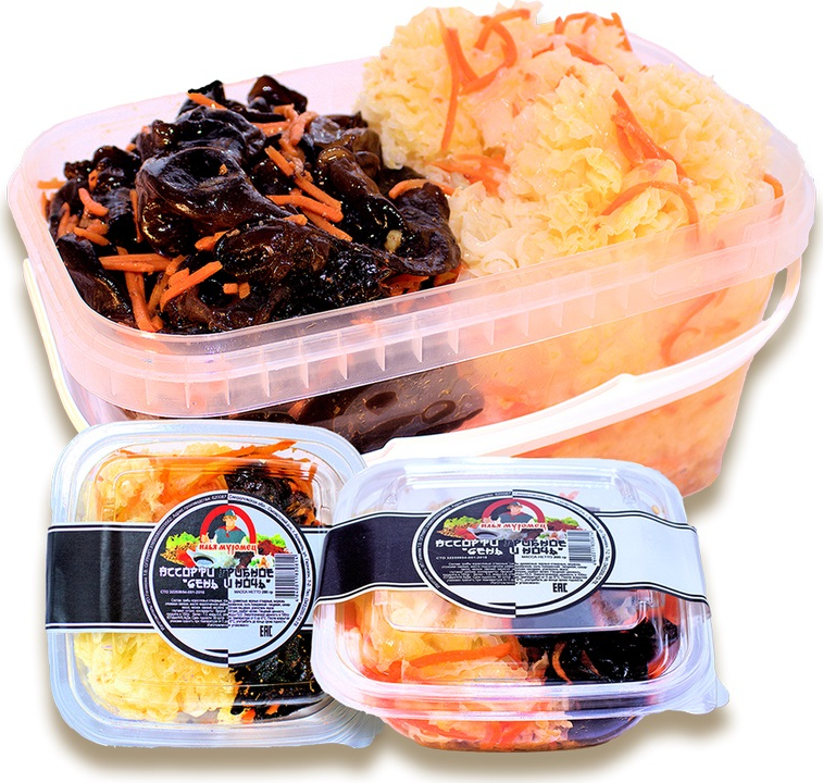 Ассорти грибное Илья Муромец День и ночь, 200г