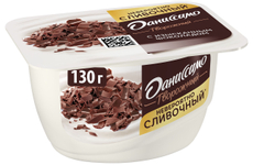 Творожок Даниссимо Браво с шоколадом 6.7%, 130г