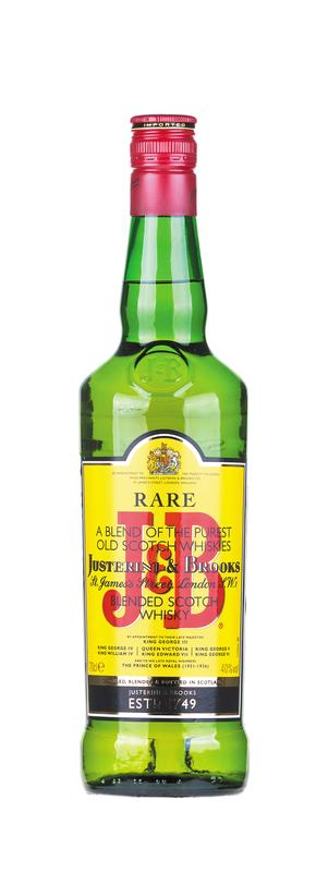 Виски J&B Rare, 0,7л купить по выгодной цене, самовывоз алкоголя из ...