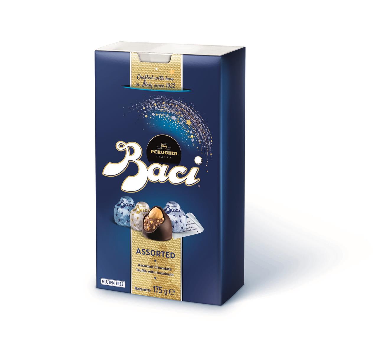 Конфеты шоколадные с начинкой ассорти BACI, 175 г