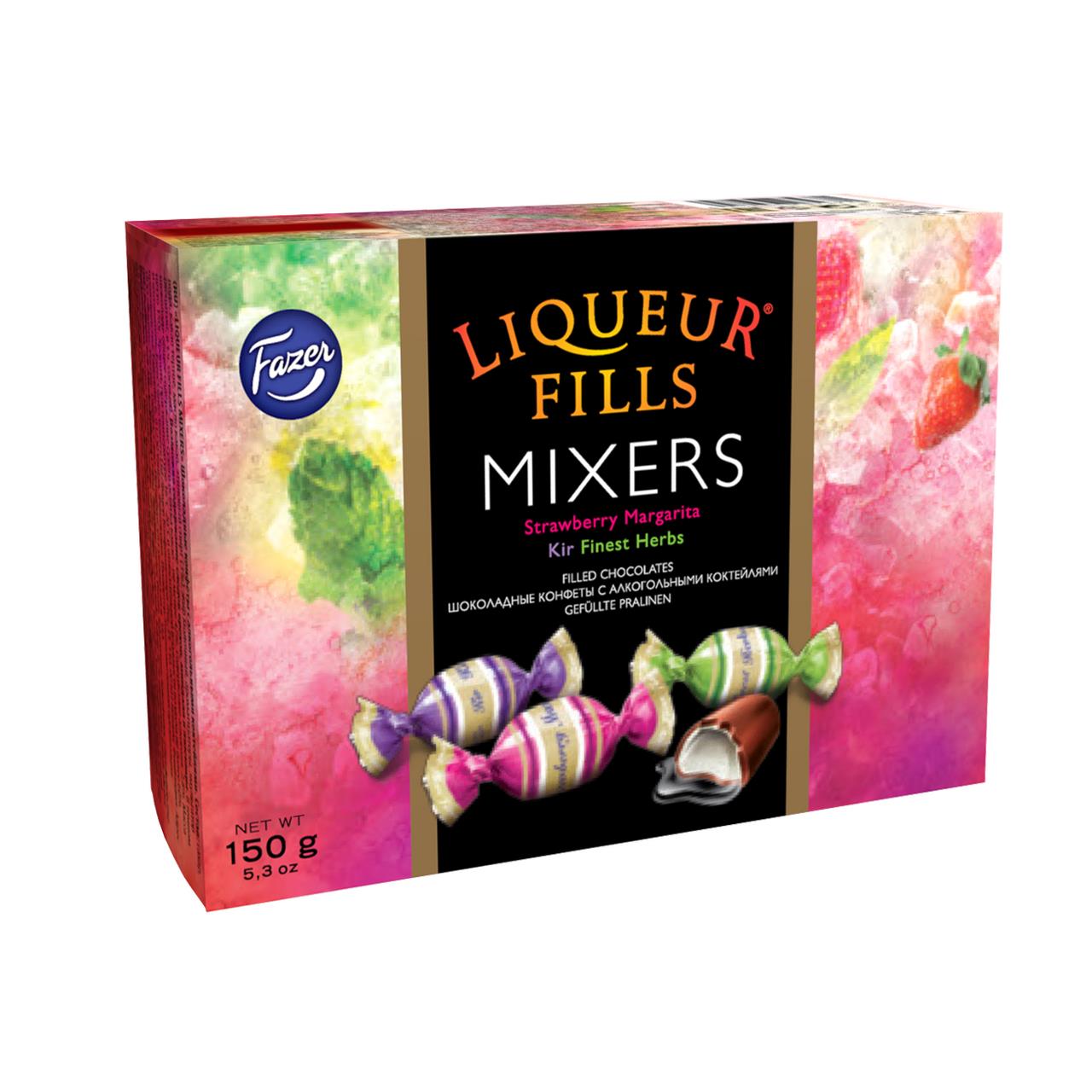 Конфеты FAZER Vodka Liqueur Fills Mix, 150 г