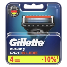 Кассета для бритвенного станка Gillette Fusion Proglide, 4шт