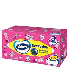 Салфетки ZEWA Everyday бумажные, 150шт