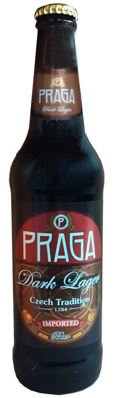 Изображение товара Пиво Praga Dark Lager темное, 0.5л