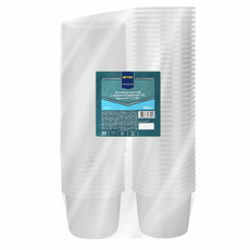 METRO PROFESSIONAL Контейнер с крышкой пластиковый прозрачный 11.5 х 8.2см, 500мл х 50шт