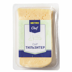 METRO Chef Сыр Тильзитер полутвердый нарезка 45%, 500г