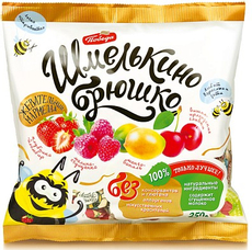 Мармелад жевательный Победа вкуса Шмелькино брюшко 4 вида, 250г