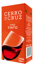 Вино Cerro De La Cruz красное сухое, 1л