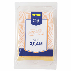 METRO Chef Сыр Эдам полутвердый нарезка 40%, 500г