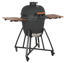 Tarrington House Гриль-яйцо стационарный угольный из стали матовый с крышкой на колесах 73.8кг, 54см