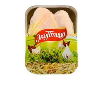 Грудка цыпленка Экоптица без кожи охлажденная, ~900г