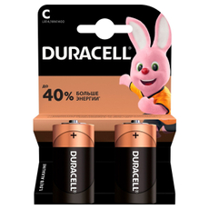 Батарейки Duracell LR14 C, 2шт