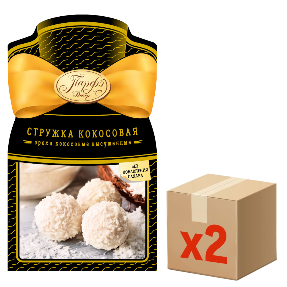 Стружка Парфэ кокосовая, 60г x 2 шт
