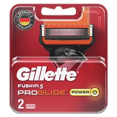 Кассета для бритвенного станка Gillette Fusion Proglide Power, 2шт