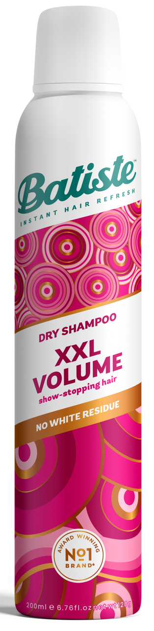 Изображение товара Сухой шампунь Batiste Экстраобъем 200 мл для объема и свежести волос
