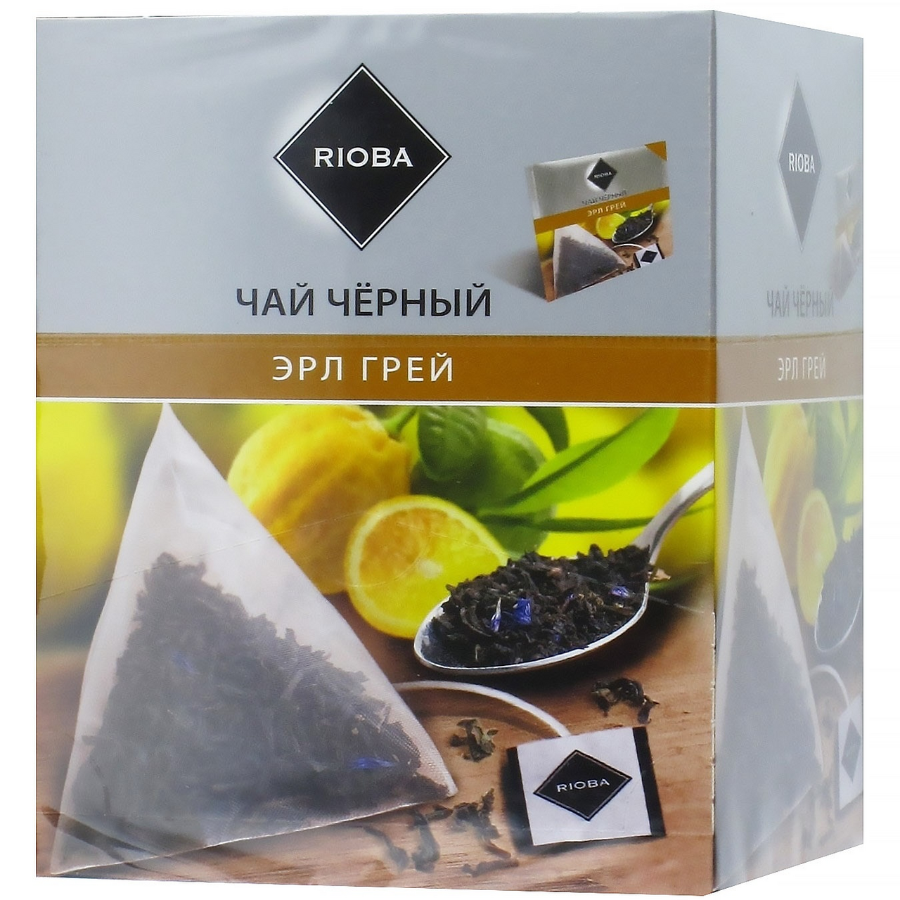 Изображение товара RIOBA Чай черный Эрл Грей (2г х 20шт), 40г