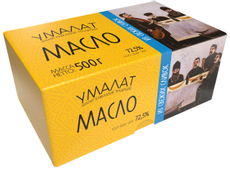 Масло сливочное Umalatte Крестьянское ГОСТ 72.5% 500г