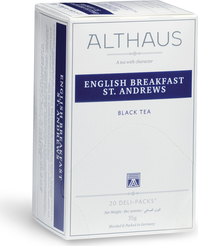 Изображение товара Чай Althaus Deli Packs English Breakfast черный 20 пакетов по 1,75 г Германия