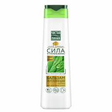 Бальзам-ополаскиватель для волос Чистая Линия Сила и густота Укрепляющий с крапивой для всех типов волос, 380мл