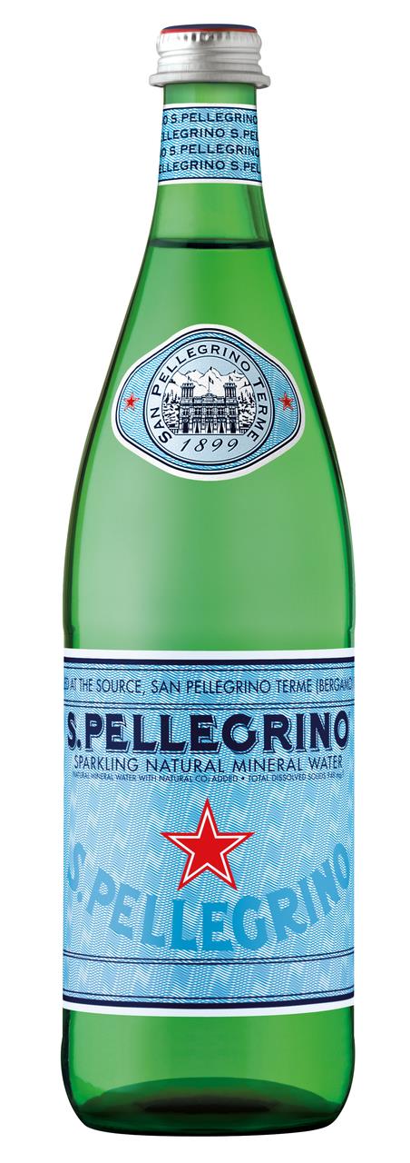 Вода минеральная S. PELLEGRINO, 0,75 л