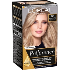 Краска для волос L'Oreal Preference 8.1 Копенгаген, 243мл