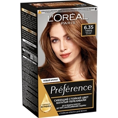 Краска для волос L'Oreal Preference 6.35 Гавана, 243мл