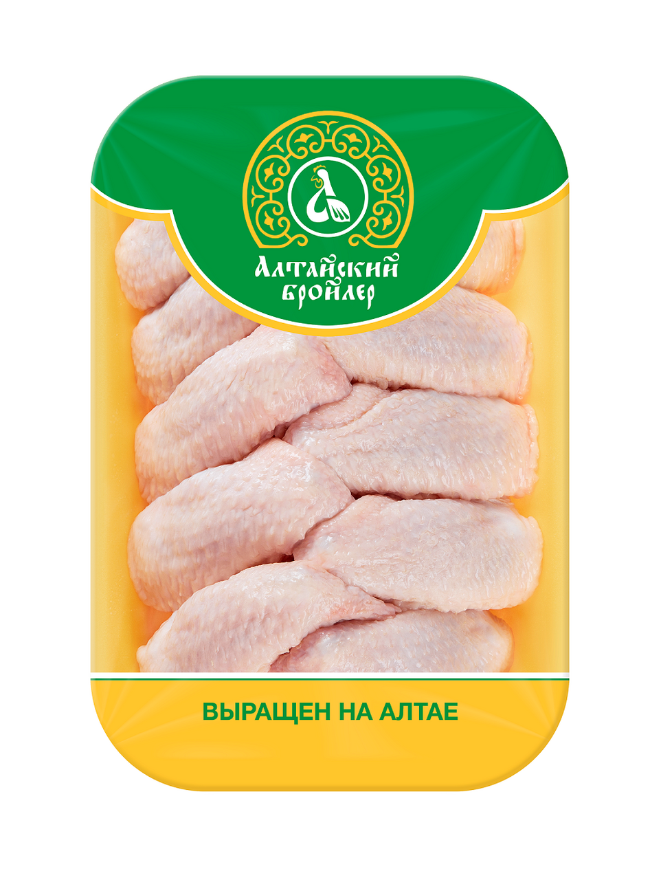 Крыло цыпленка-бройлера Алтайский бройлер охлажденное, ~1кг