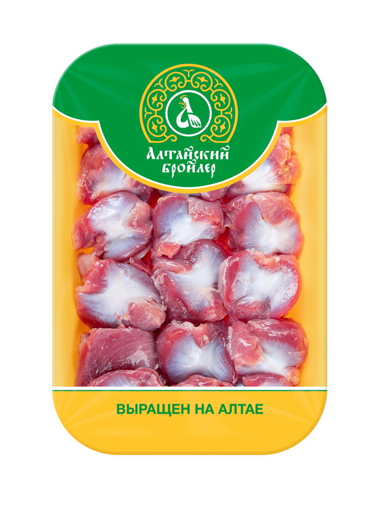 Желудки цыпленка-бройлера Алтайский бройлер охлажденные, ~1кг