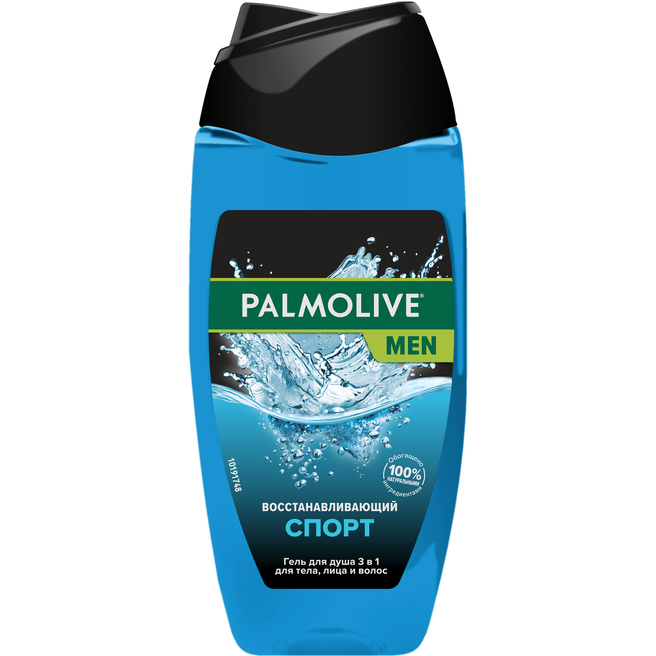 Изображение товара Гель для душа Palmolive Men Спорт Восстанавливающий 3 в 1 для тела, лица и волос, 250мл