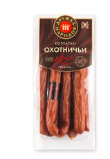 Колбаски Дружба народов Охотничьи полукопченые ГОСТ, 250г