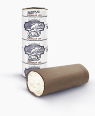 Мороженое пломбир Сытный край Ошка Ванильное в шоколадной глазури трубочка 15%, 80г