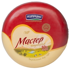 Сыр Киприно Мастер полутвердый 50%, ~1.5кг