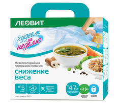 Кейс Леовит Худеем за неделю Снижение веса, 697г