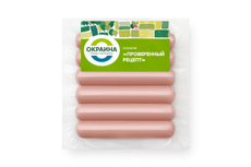 Сосиски Окраина Проверенный рецепт, 420г