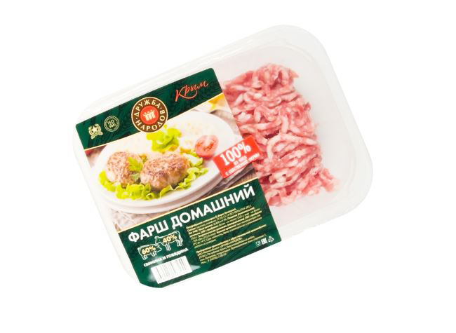 Фарш Дружба народов Домашний свино-говяжий, 400г