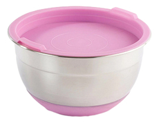 Миска стальная Attribute Mix с крышкой 4.2л 24 x 12.5см