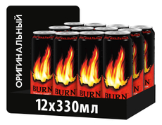 Энергетический напиток Burn Оригинальный, 330мл x 12 шт
