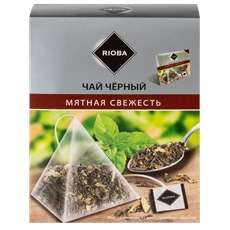 RIOBA Чай черный Мятная свежесть (2г х 20шт), 40г