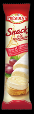 Сыр President Snack a la Francaise мягкий с белой плесенью 60%, 170г