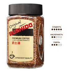 Кофе Bushido Original растворимый, 100г