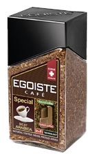 Кофе Egoiste Special растворимый сублимированный с молотым, 100г