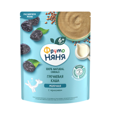 Каша молочная детская ФрутоНяня Гречневая Чернослив с 6 месяцев, 200г