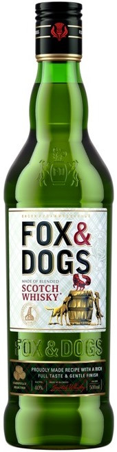 Изображение товара Виски Fox & Dogs 0.5л