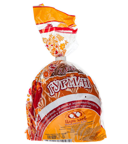 Хлеб Царь хлеб Гурман ржано-пшеничный нарезка, 300г