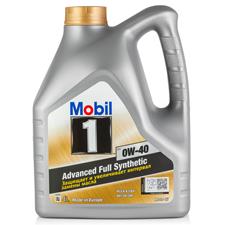 Моторное масло синтетическое MOBIL 1 New Life 0W-40, 4л
