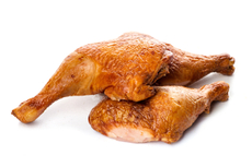 Окорочка Волков куриные копчено-вареные, ~500г