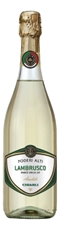Вино игристое Uccoar Lambrusco Bianco Amabile белое полусладкое, 0.75л