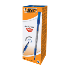Ручки шариковые BIC Round Stic Exact синие, 20шт