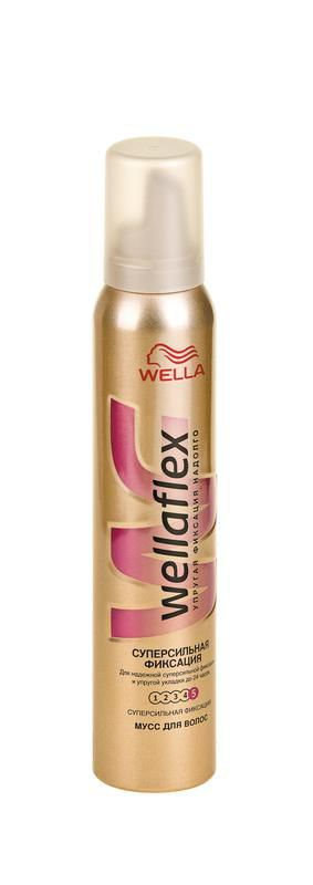 Wellaflex Мусс для волос суперсильной фиксации 200 мл купить с ...